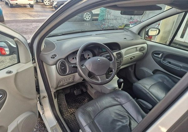 Renault Scenic cena 9990 przebieg: 170149, rok produkcji 2002 z Siewierz małe 631